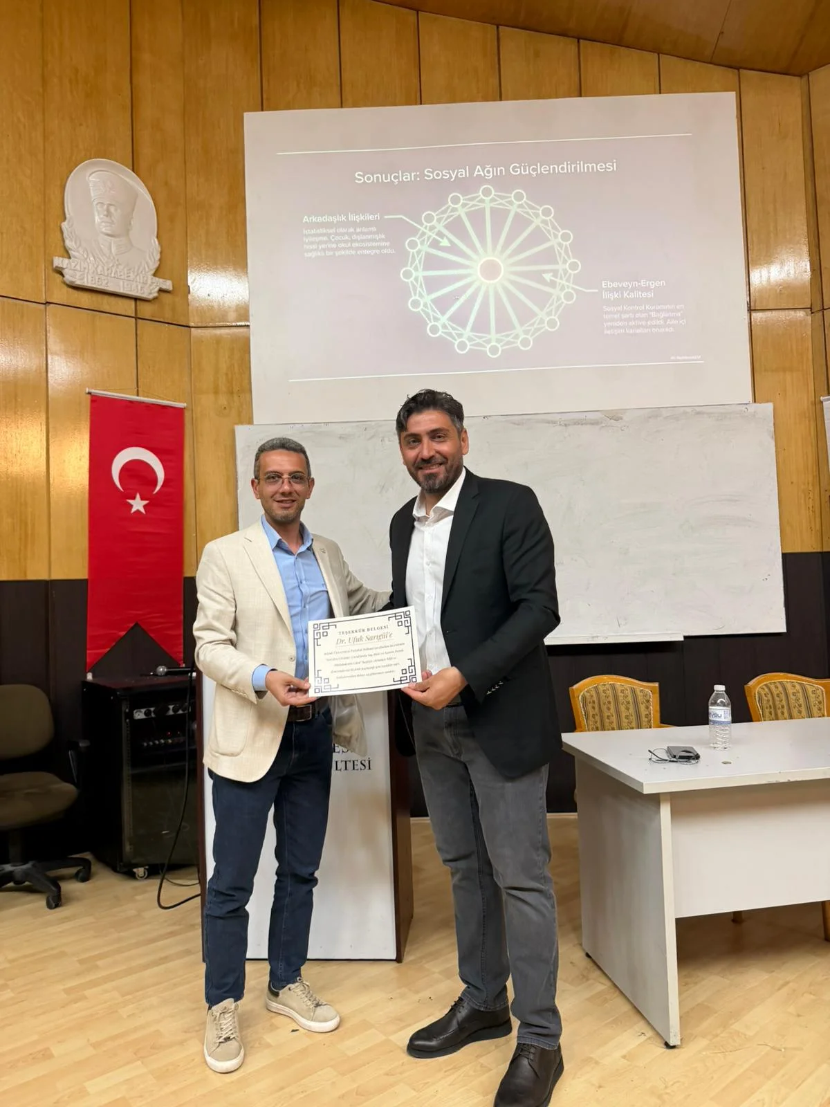 “Krizden Çözüme: Çocuklarda Suç Riski ve Kanıta Dayalı Müdahalenin Gücü” adlı program Psk. Dr. Ufuk Sarıgül tarafından bölümümüzde gerçekleştirilmiştir.